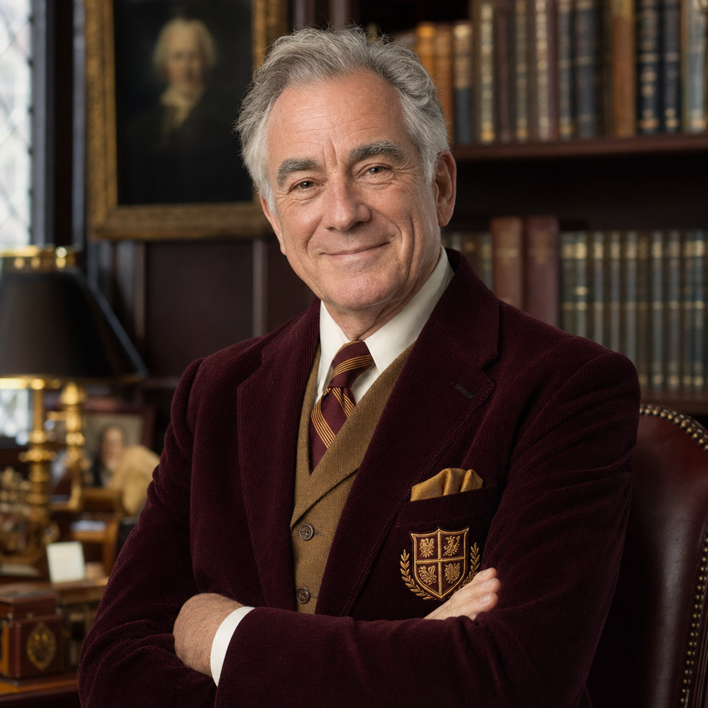 Portrait of Professor C. Oldacre.