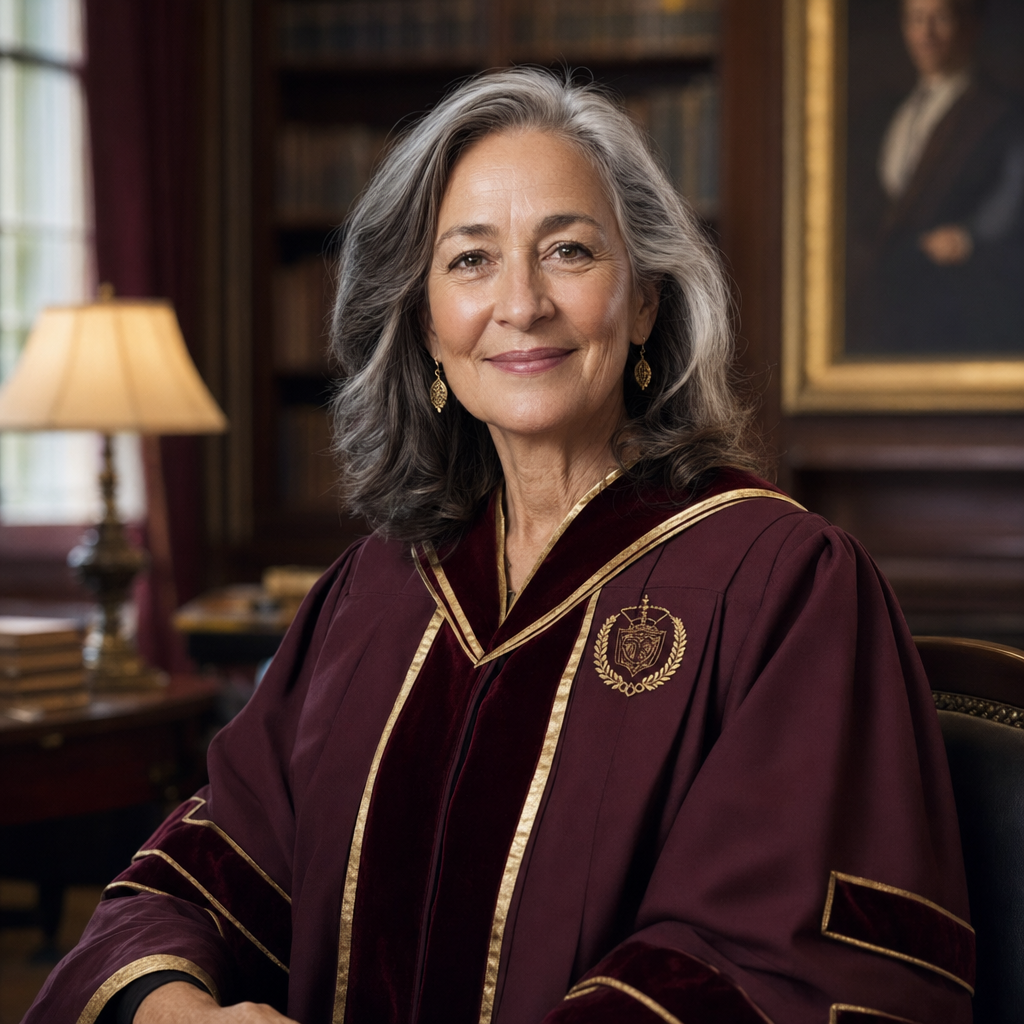 Portrait of Professor M. Carmichael-Dwight.